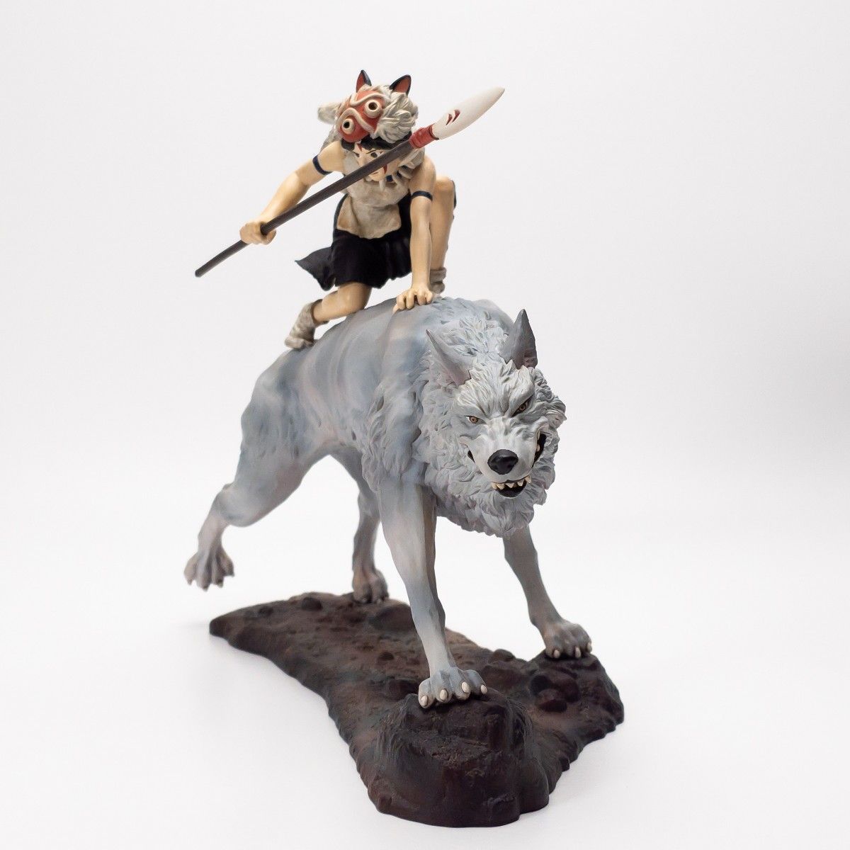 もののけ姫 アシタカ ヤックル フィギュア ジブリ