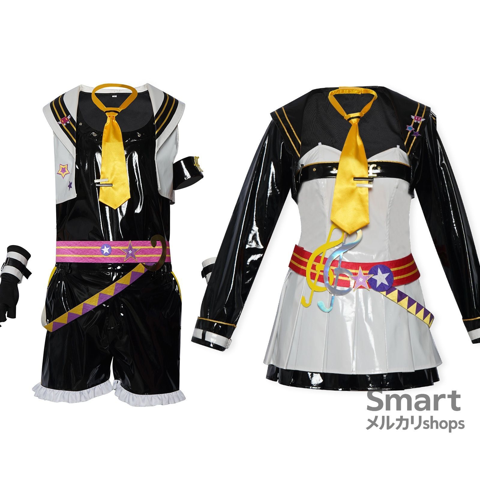 コスプレ 衣装 VOCALOID 鏡音レン 全套 アニメ キャラクター 仮装 舞台