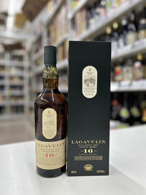 ラガヴーリン16年 輸入者 ディアジオジャパン 700ml 43% 飲料・酒