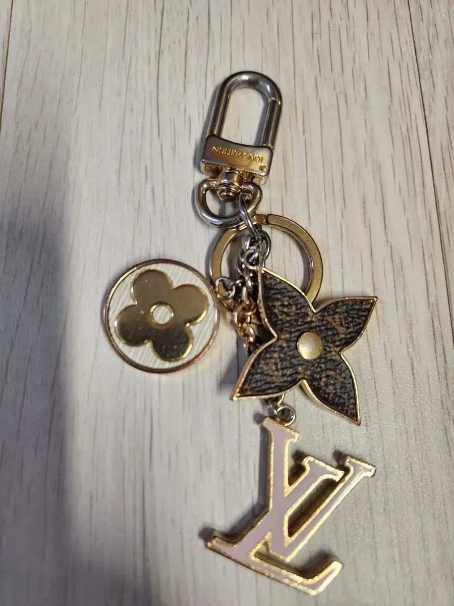 Louis Vuitton ルイヴィトン フラワー キーリング