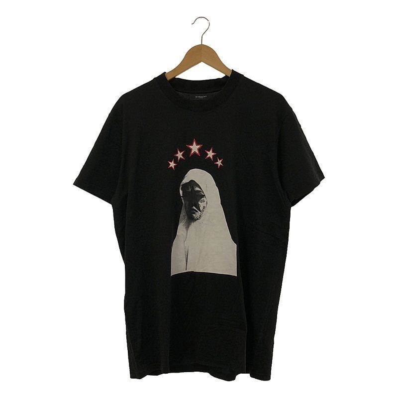 GIVENCHY / ジバンシィ | スター タトゥー マリア オーバー プリントTシャツ | XS | メンズ