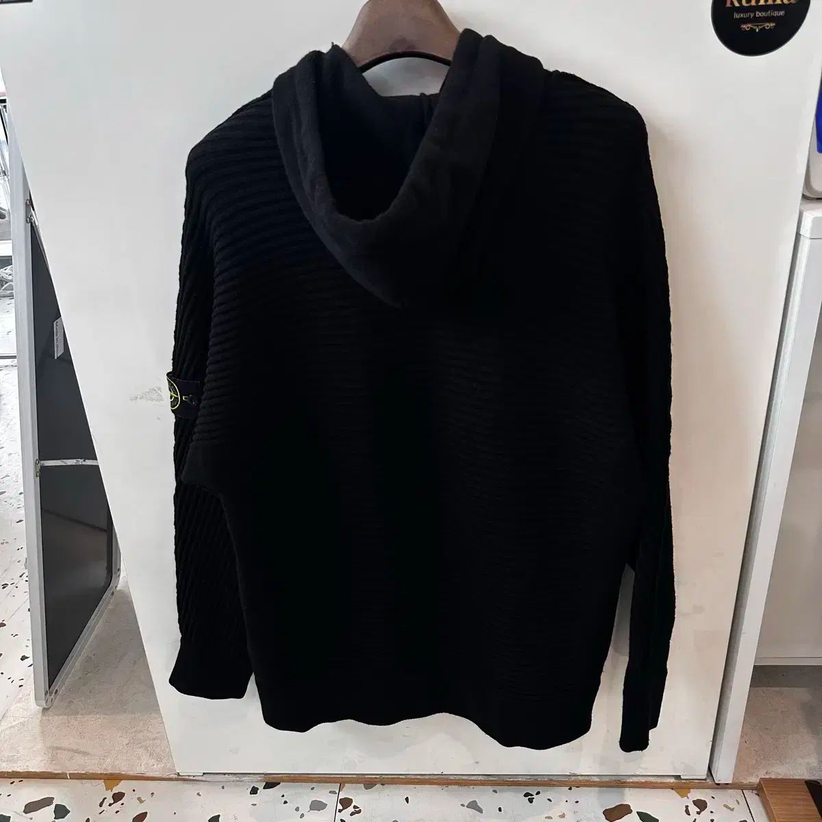 ストーンアイランド ニット フードT