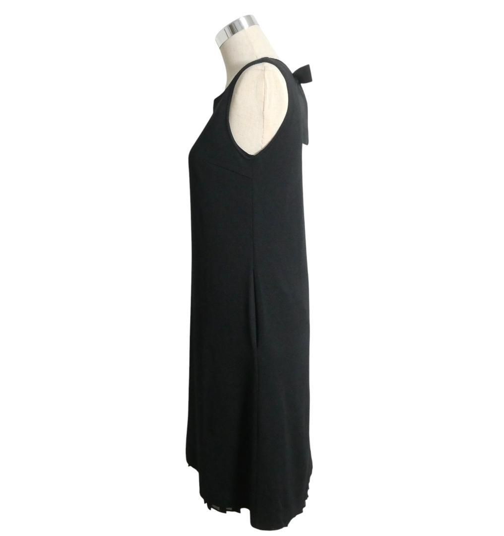 極美品 FOXEY BOUTIQUE フォクシー サイズ40 バックリボン レイヤード