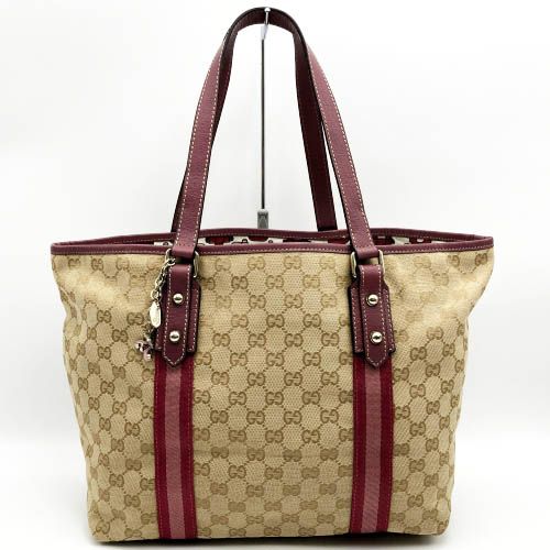 グッチGUCCI GGパターン ショルダーバッグ ベージュ/ピンク GUCCI グッチ GGアーモントショルダーバッグ バッグ レザー