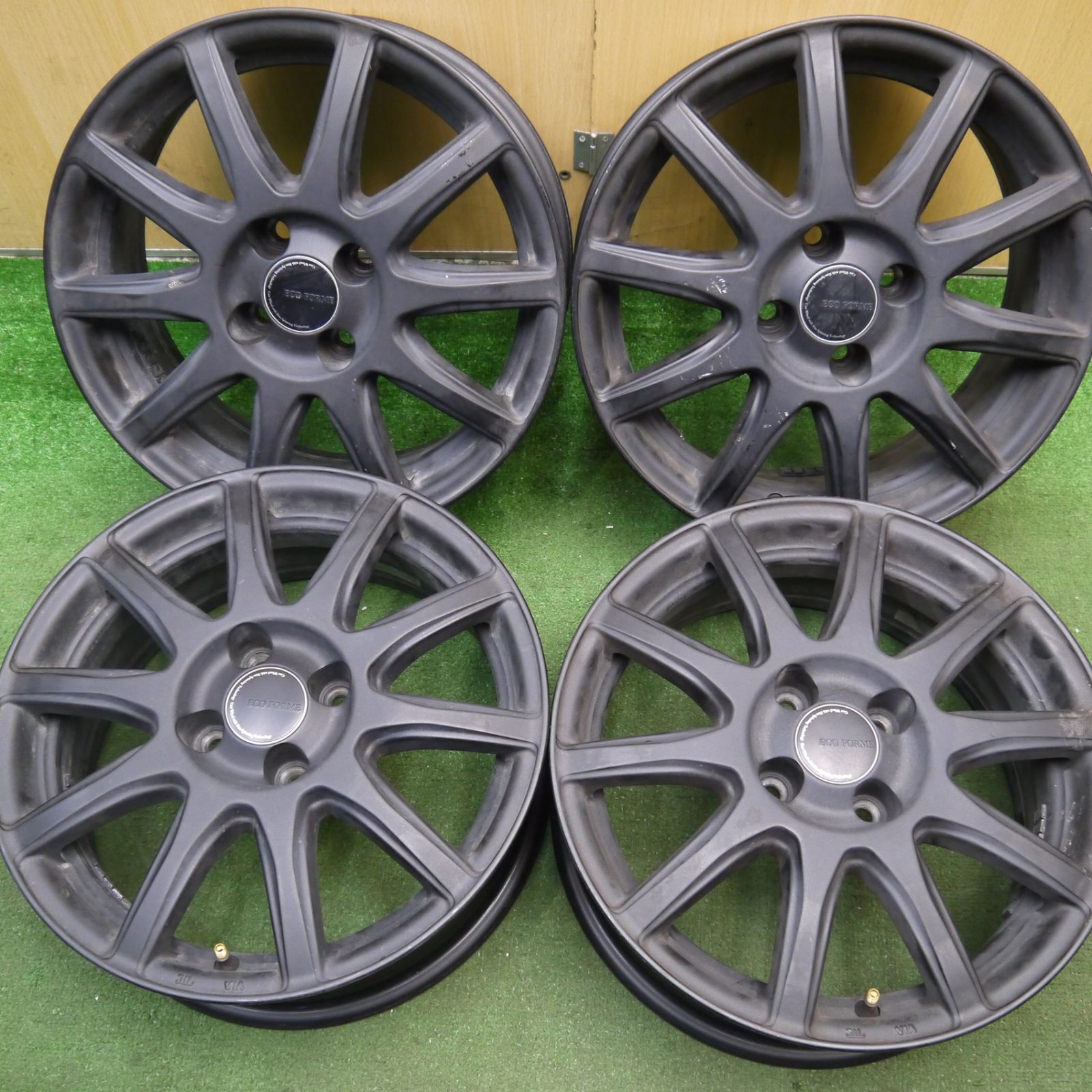FIAT フィアット 500 15インチ 6J +35 PCD 98 4H 純正 ホイール 185