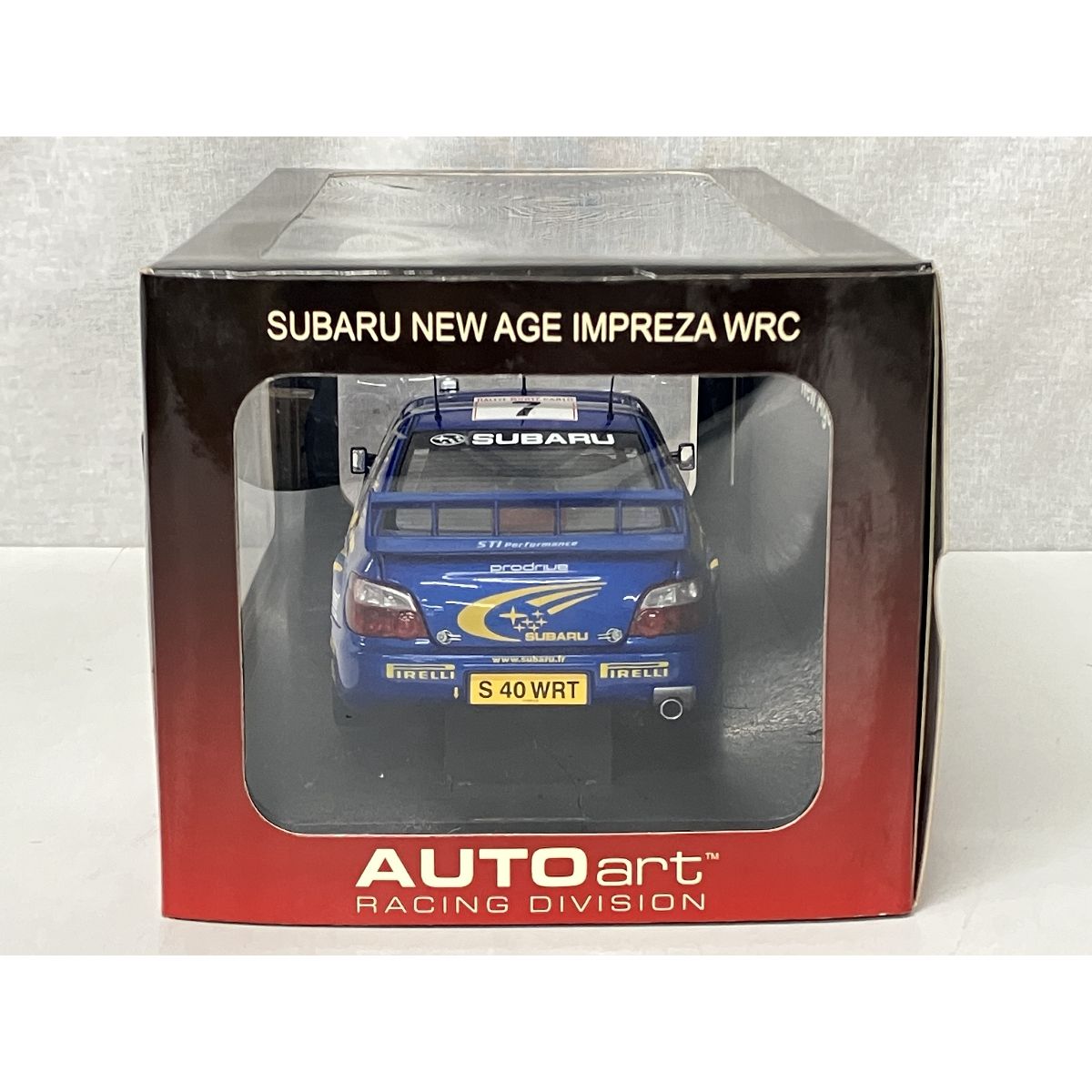 オートアート 1/18 SUBARU NEW AGE IMPREZA WRC 1/18 AUTOart SUbaru Impreza New Age Impreza WRC Blue w/ Box