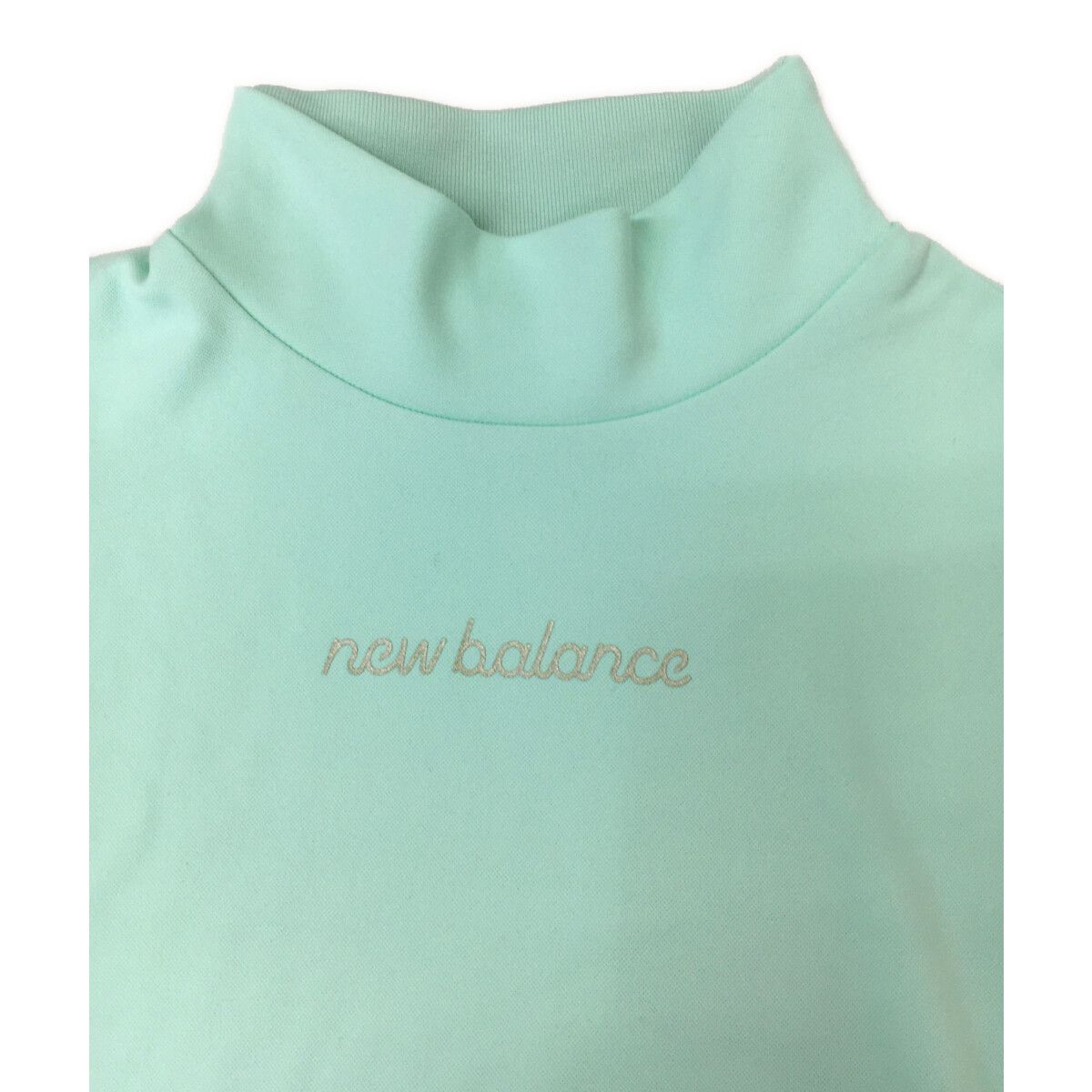 new balance GOLF モックネック ワンピース グレー 2 美品 未使用品 レディース ニューバランスゴルフ New Balance golf