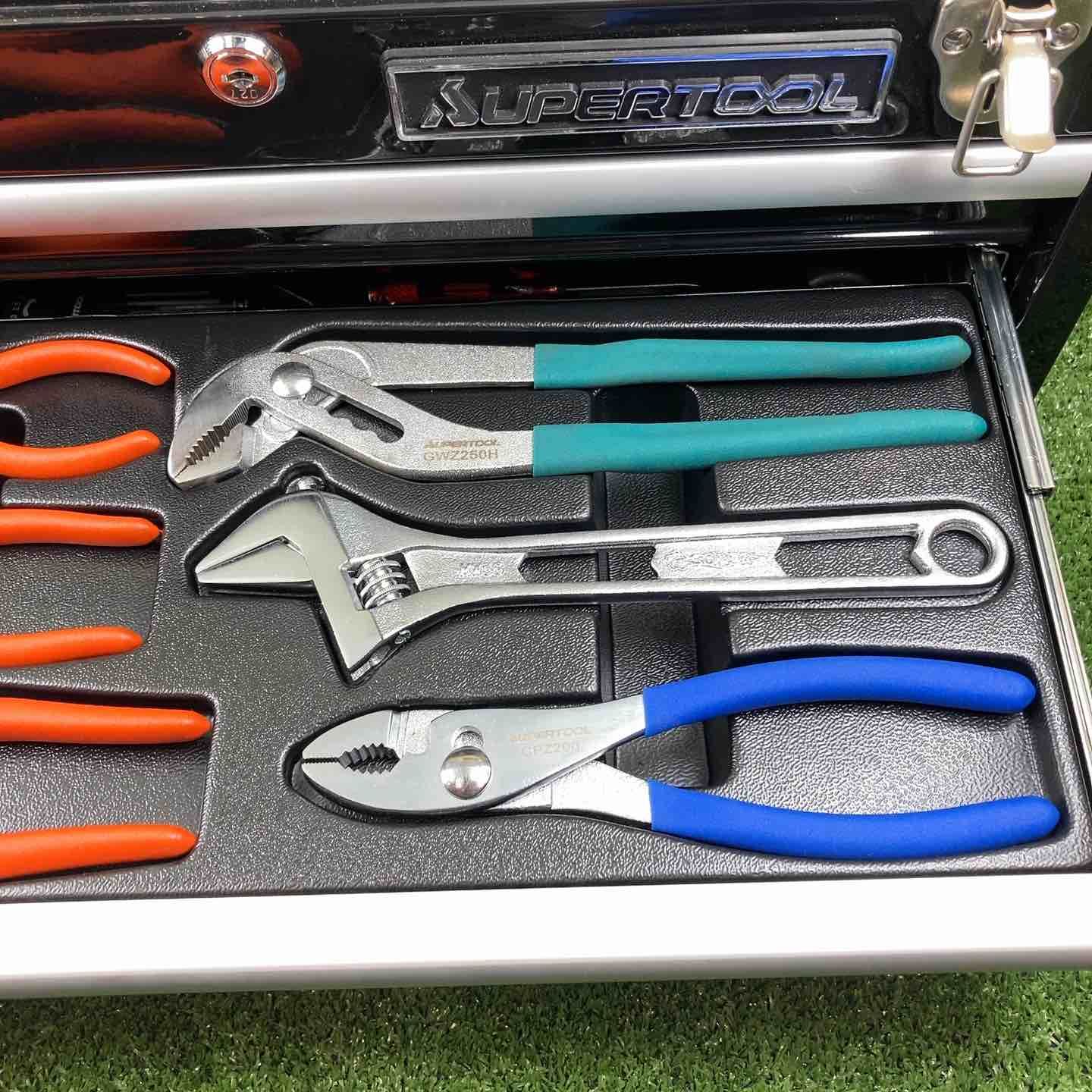 SALE品! スーパーツール プロ用デラックス工具セット チェストタイプ ツールボックス 川崎店 最大60%オフ!