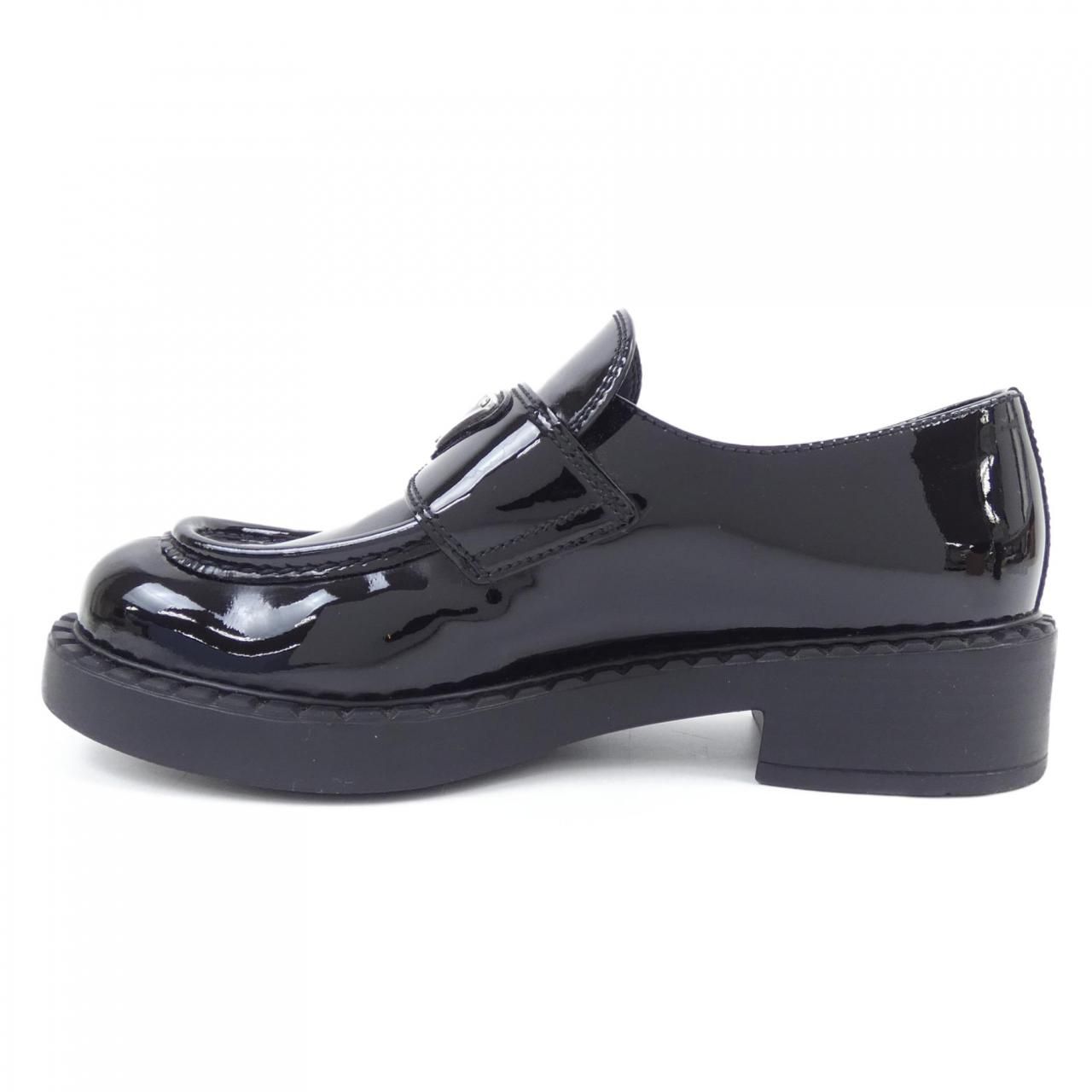 プラダ PRADA チョコレート ローファー トライアングルロゴ 1 D 246 M シューズ