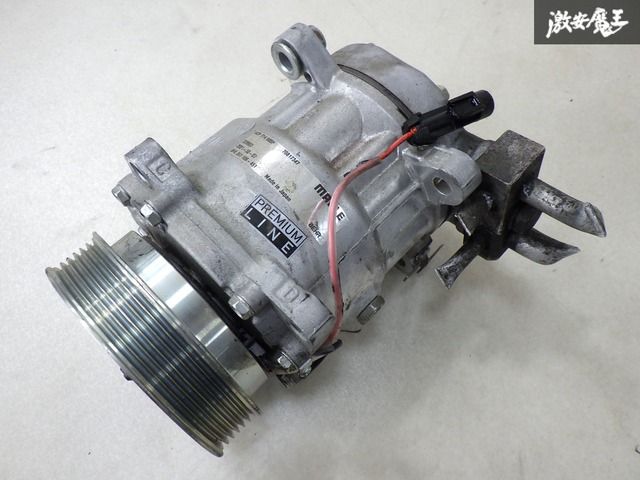 【良品】保証付 アルファロメオ純正 E-932A1 156 2.5 V6 24V 6MT マニュアル エアコン コンプレッサー A/C AC ACP774000P MAHLE  棚2B11