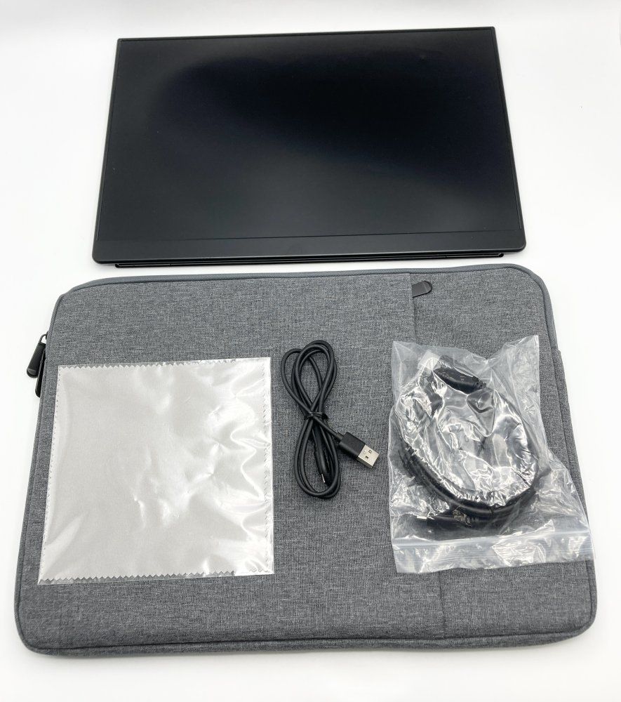 EHOMEWEI モバイルモニター WQXGA 16インチ 2.5K 2560x1600 Windows|MacOS 対応 99% DCI-P3 超薄型 6mm LQ-160NW