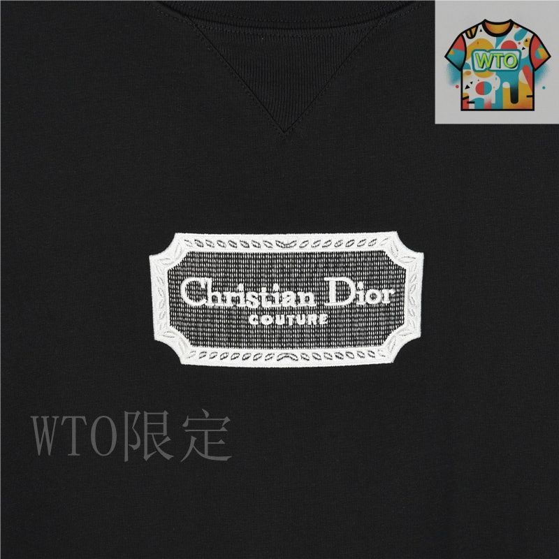今日特価】Dior シルバーロゴ刺繍 T シャツ-1 - メルカリ