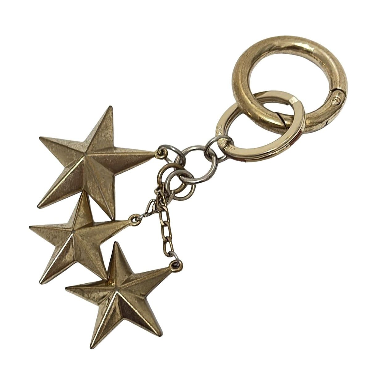 JIMMY CHOO ジミーチュウ キーホルダー チャーム - ゴールド スター 星