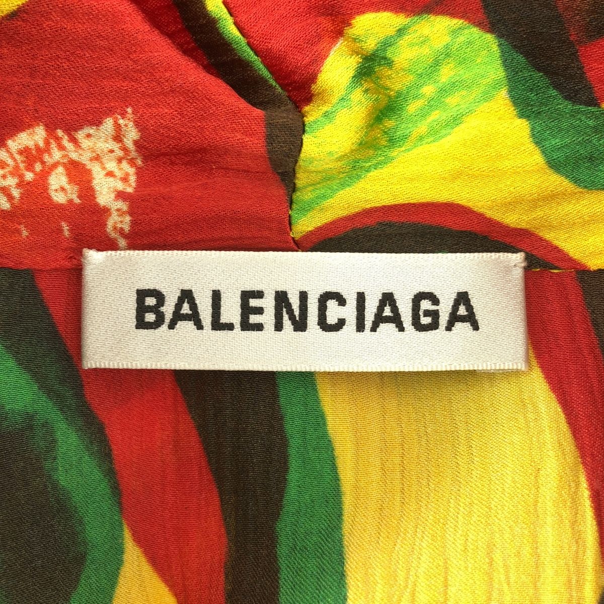 美品】 BALENCIAGA / バレンシアガ | silk 100％ / シルク 総柄 タイ