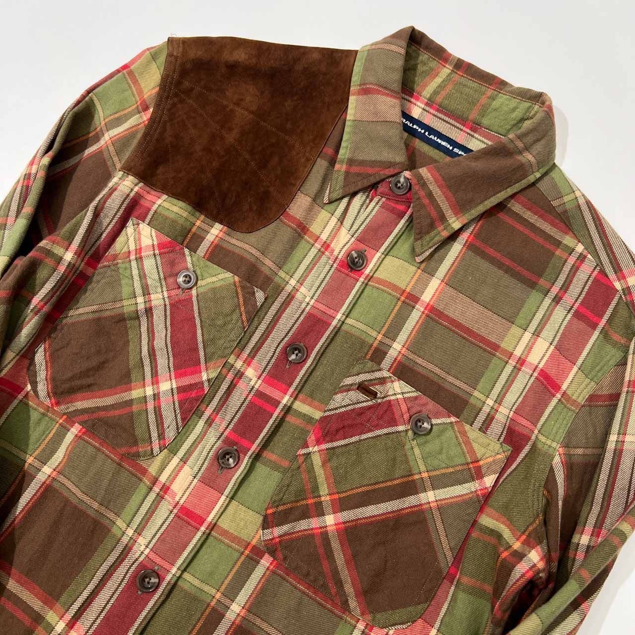 Ralph Lauren Sport ラルフローレン スポーツ 肩レザーパッチ