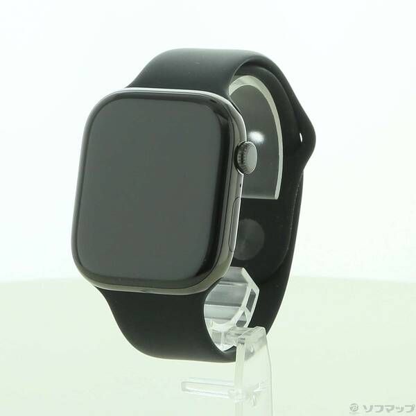 〔 品〕 Apple Watch Series 10 GPS Cellular 46mm スレートチタニウムケース ブラックスポーツバンド 371