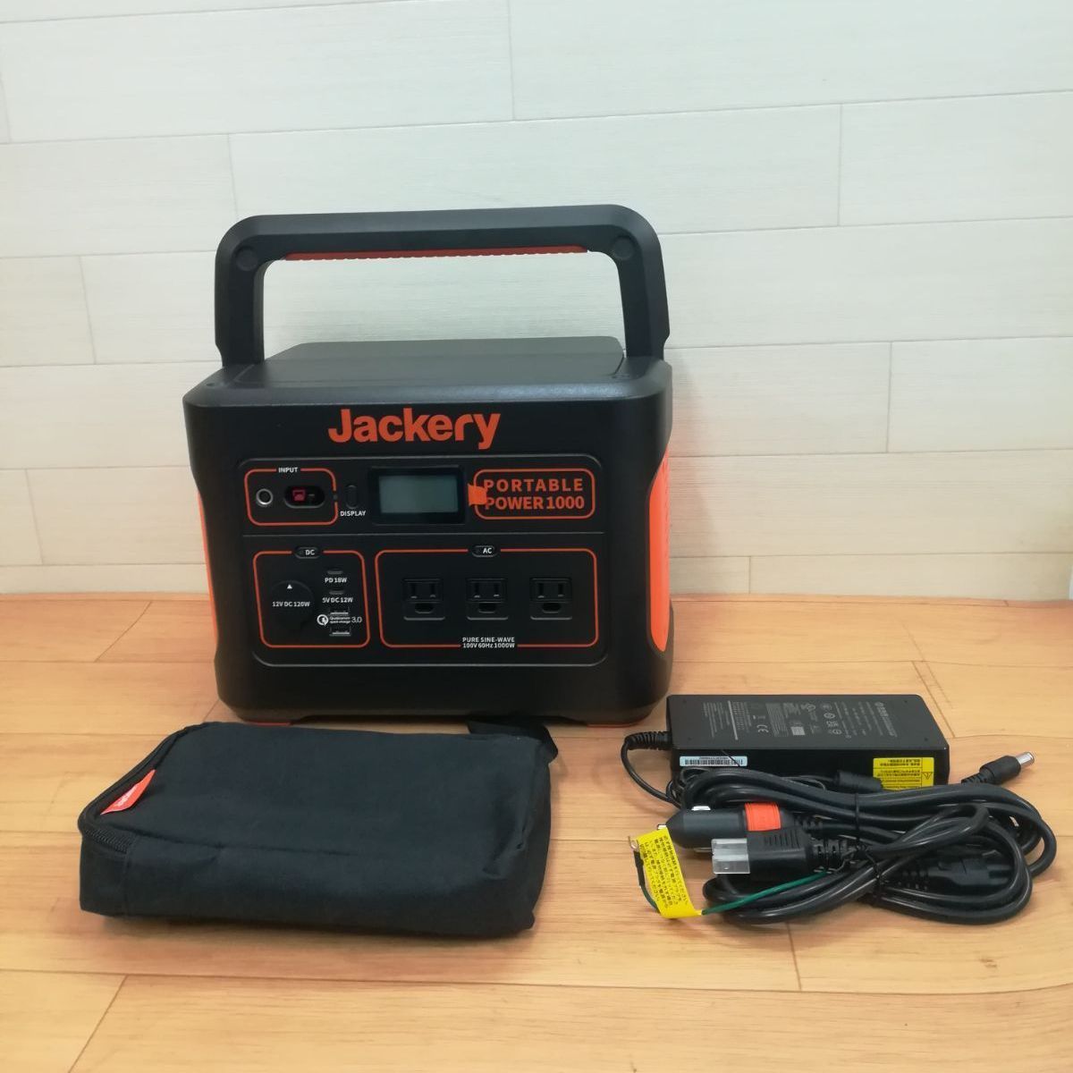 Jackery Portabie Power 1000 ジャクリ ポータブル電源 製 3348