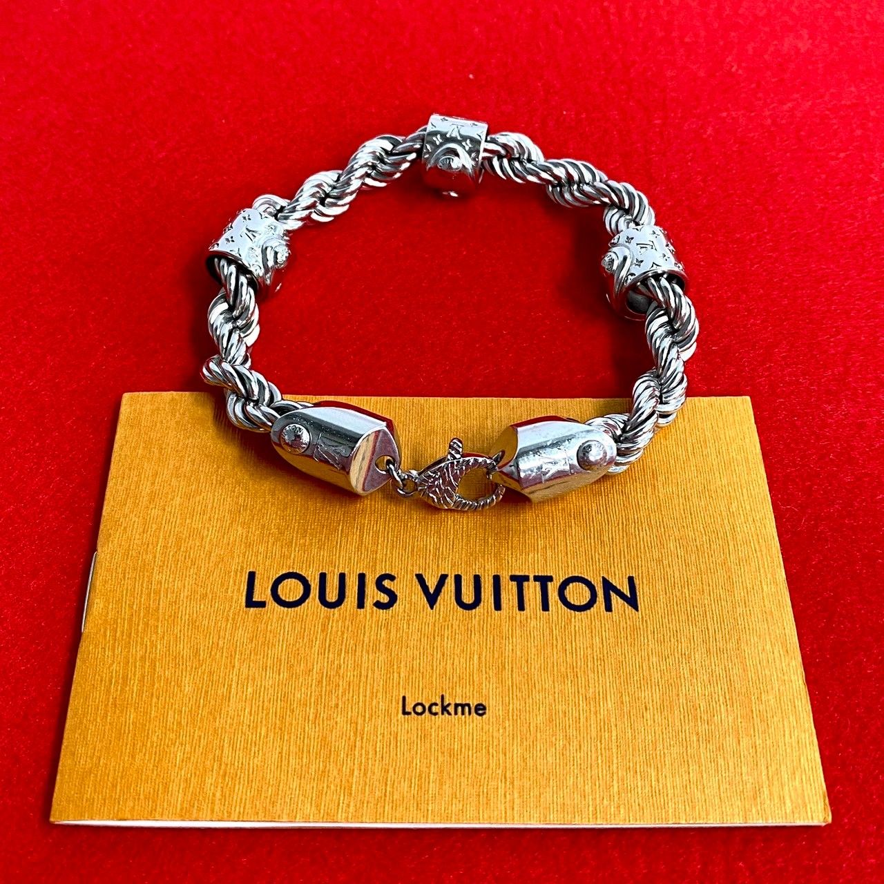 LOUIS VUITTON ロープブレスレット 極 美品 希少品 LOUIS VUITTON ルイヴィトン ロープ ブレス
