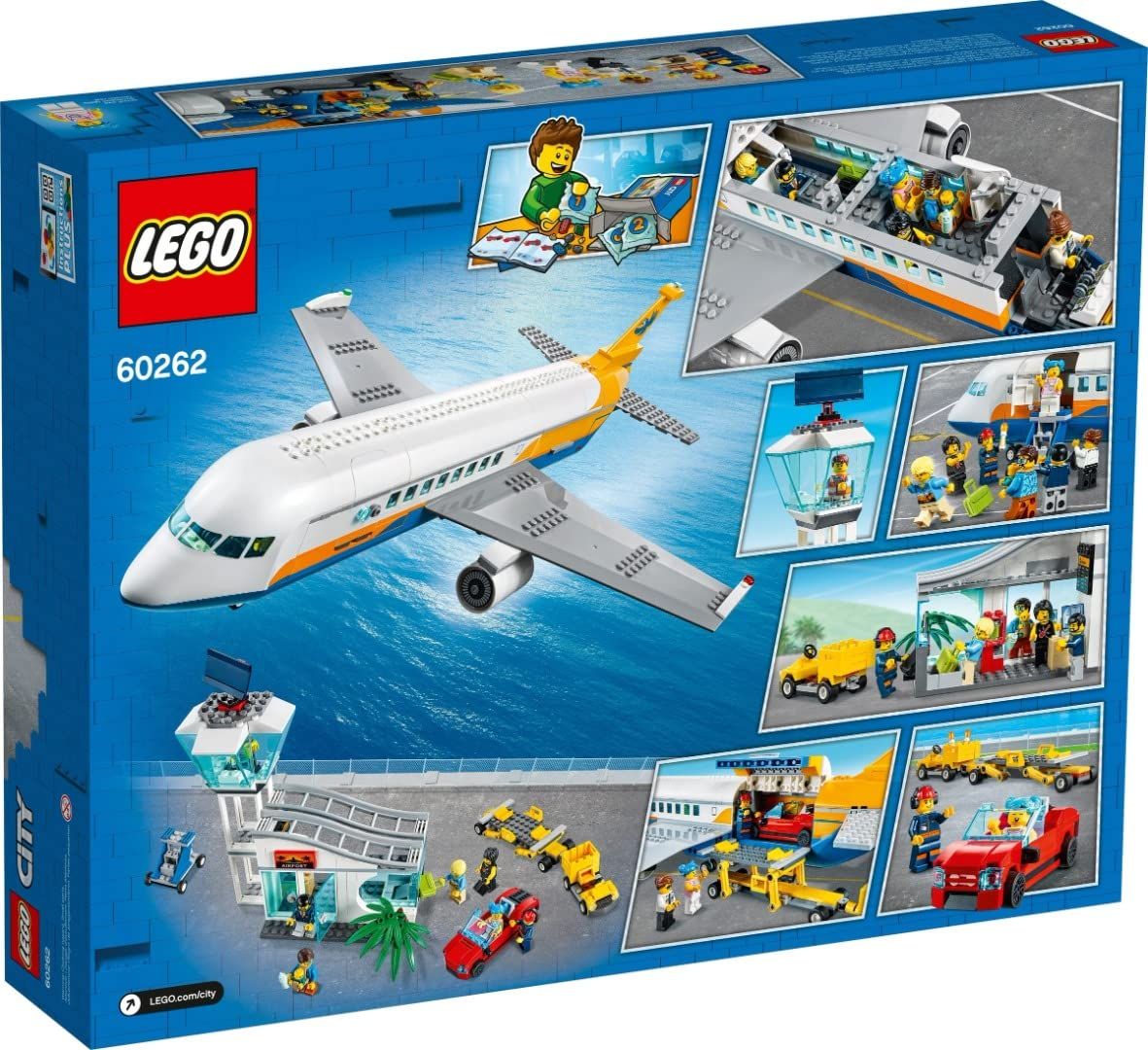 レゴ(LEGO) シティ パッセンジャー エアプレイン 60262 おもちゃ ブロック プレゼント 飛行機 ひこうき 男の子 女の子 6歳以上 [単品]