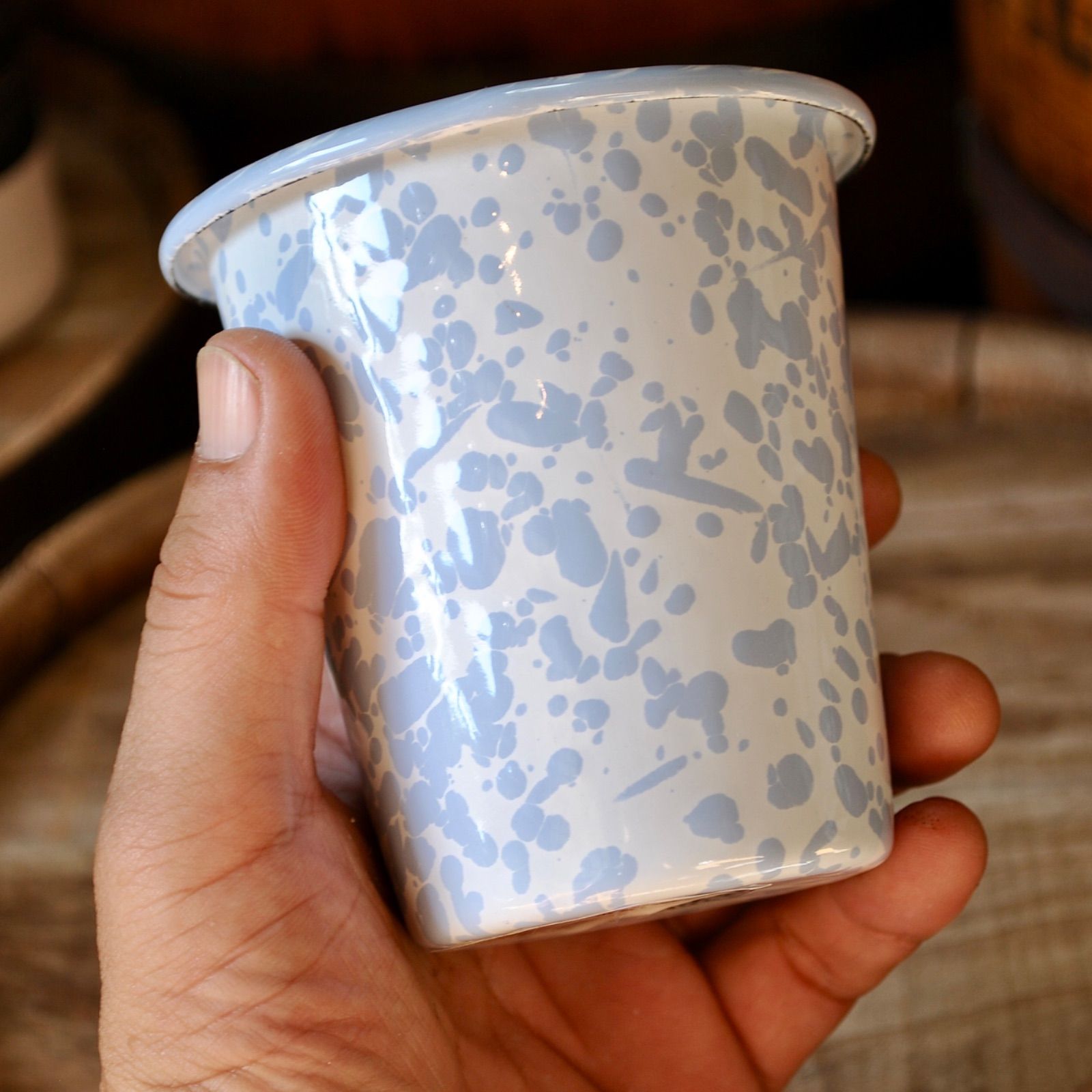 クロウキャニオンホームCROWCANYONHOME☆スプラッター琺瑯ホーロー食器