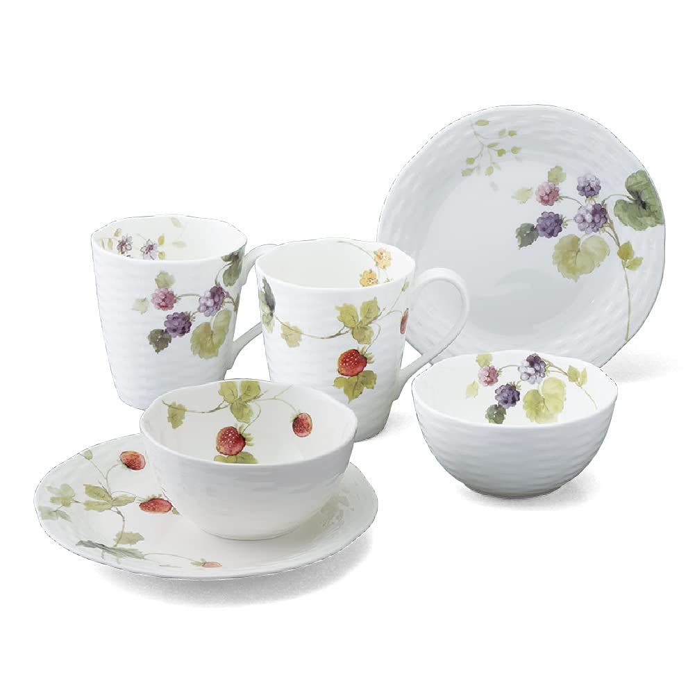 NARUMI ナルミ 食器セット ルーシーガーデン セット 電子レンジ温め 食洗機対応 96011 23336 P