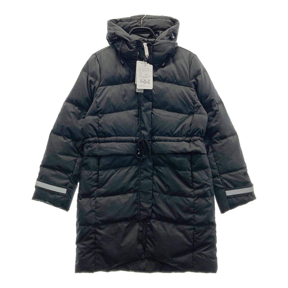 サイズ 3L FILA GOLF フィラゴルフ フード付 ダウンベンチコート ブラック系 240101478152 ゴルフウェア レディース ストスト