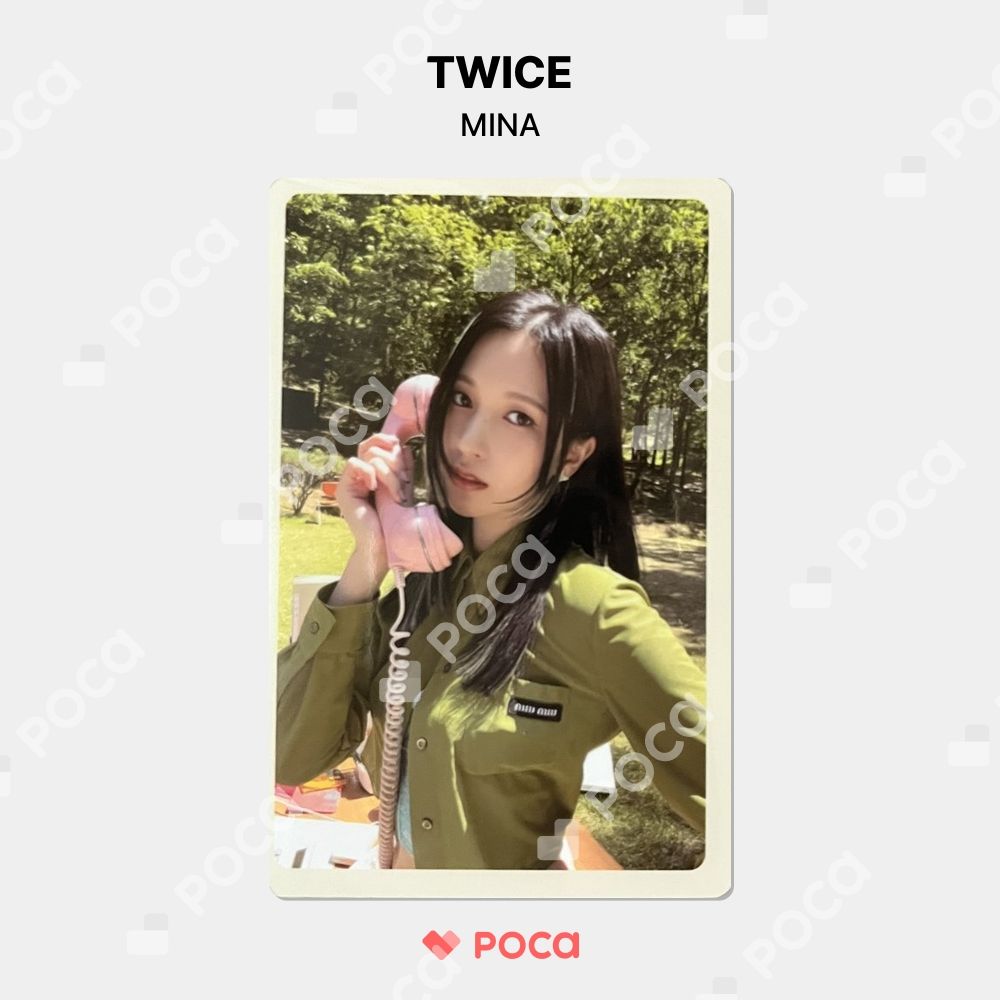 TWICE TV MINA ミナ トレカ TWICE ミナ トレカ BETWEEN 1&2 PHOTOCARD SET Pathfinder Ver