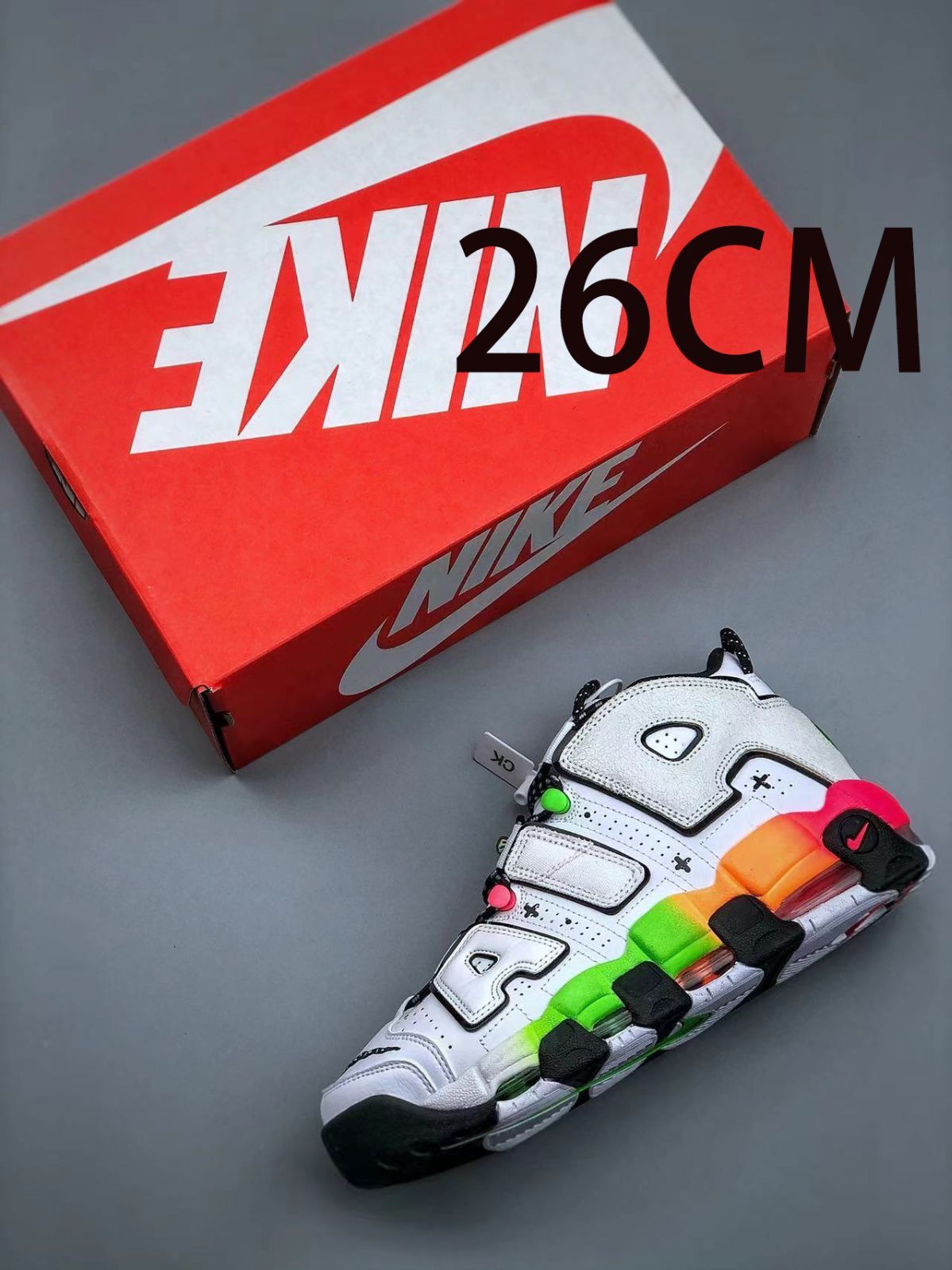 NIKE AIR MORE UPTEMPO GHOST 26cm