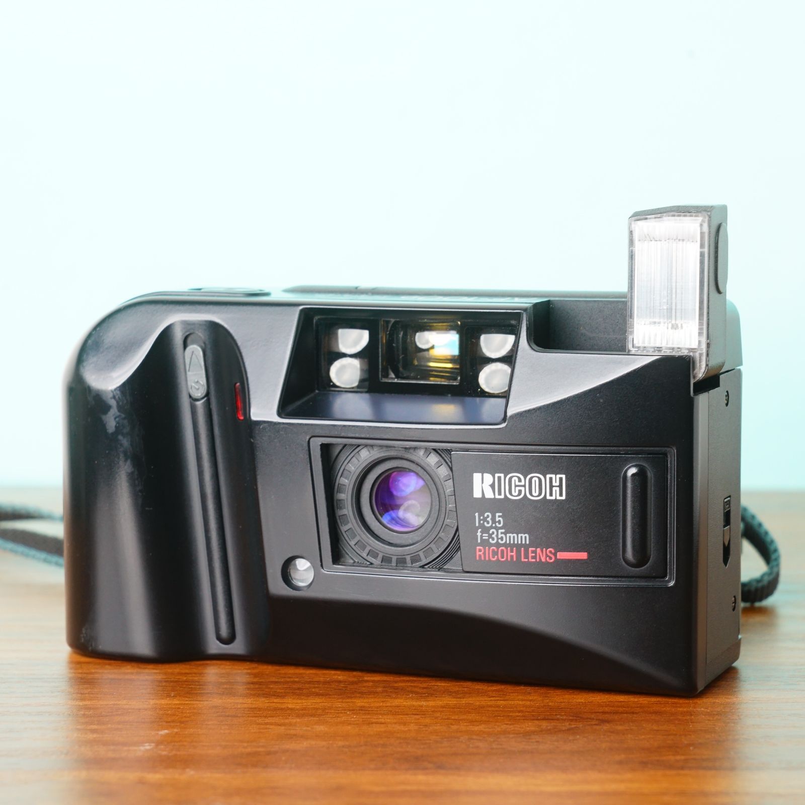 RICOH AF-100D フィルムカメラ　 ジャンク品！ 完動品◎リコー AF-100D フィルムカメラ 元箱 説明書付き #636 | Buyee