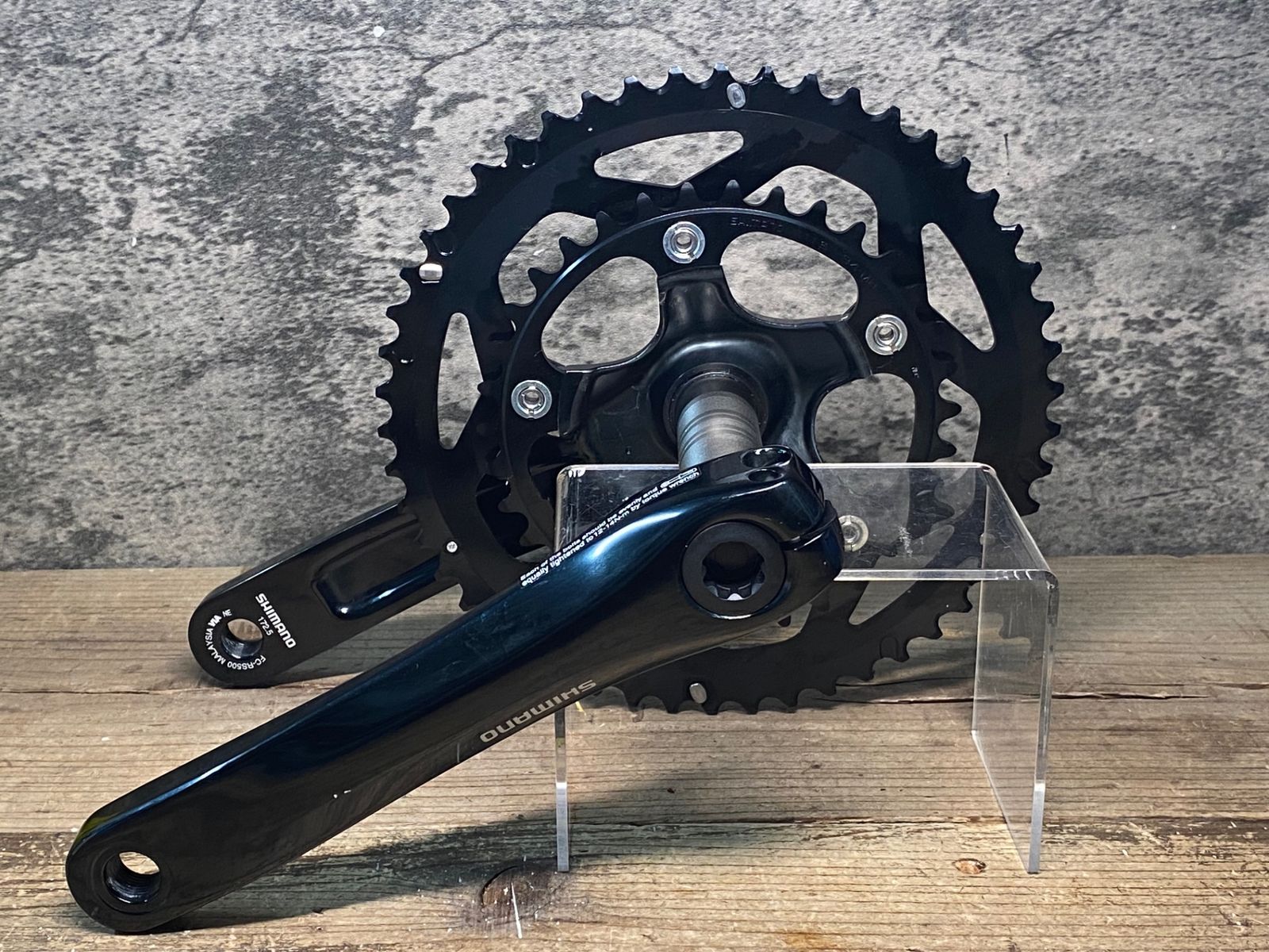 SHIMANO FC-RS500 クランクセット 175mm 46-36T未使用 SHIMANO 「シマノ」 FC-RS500 46-36T 175mm クランクセット