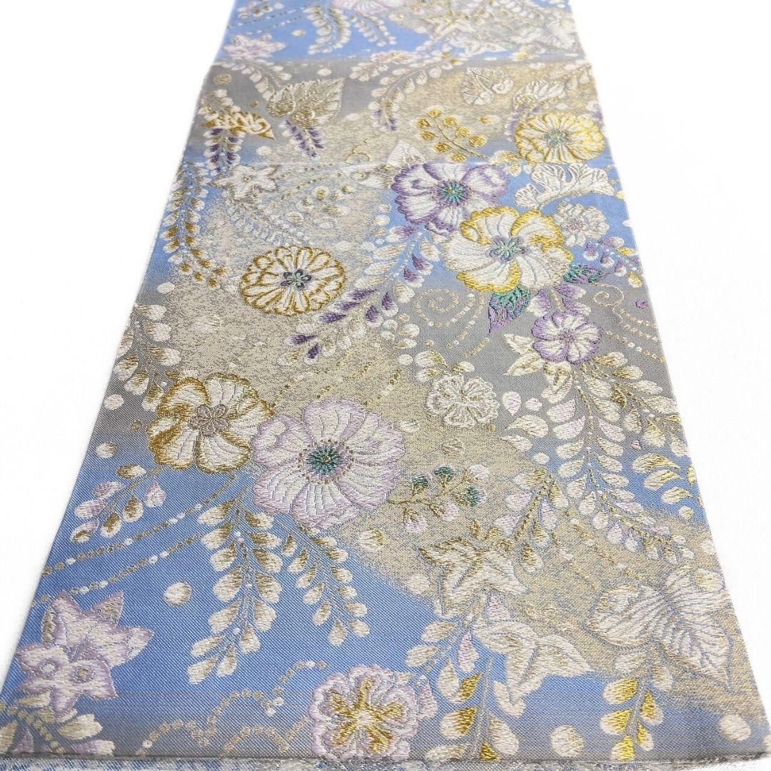 未着用　2way 辻ヶ花　藤の花　錦糸　金糸　袋帯　着物　033a p 未着用 2way 辻ヶ花 藤の花 錦糸 金糸 袋帯 着物 033a p 未