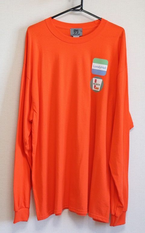 lonely論理新品メンズ長袖TシャツXXLファミマ7イレブンオマージュサンプル lonely論理新品メンズ長袖TシャツXXLファミマ7イレブン