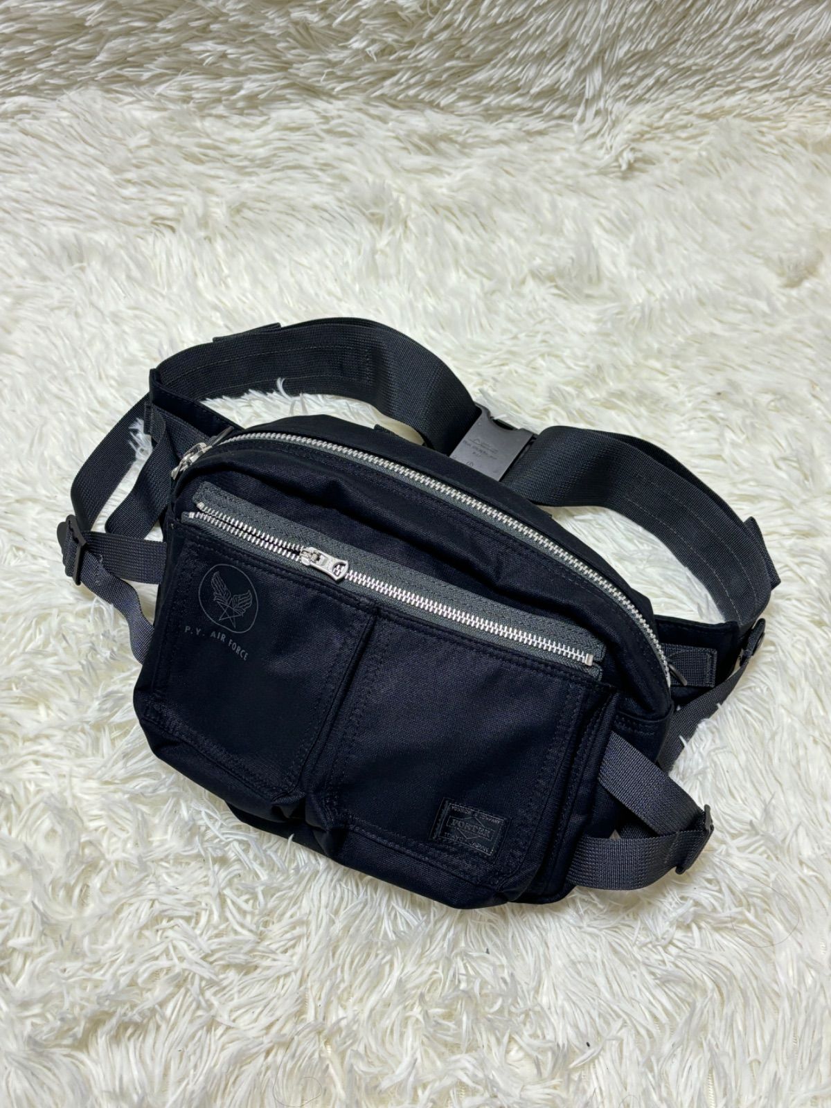 美品✨PORTER FLYING ACE フライングエース　ボディバッグP-2Y 極美品 PORTER ポーター P-2Y FLYING ACE ショルダーバッグ