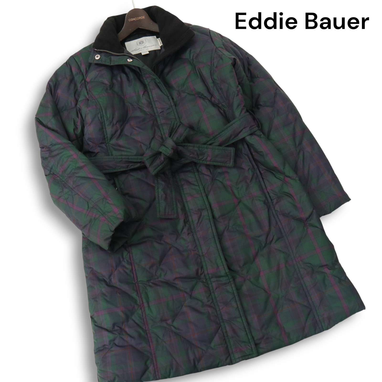 Eddie Bauer エディーバウアー 秋冬 700 FILL POWER☆ チェック 