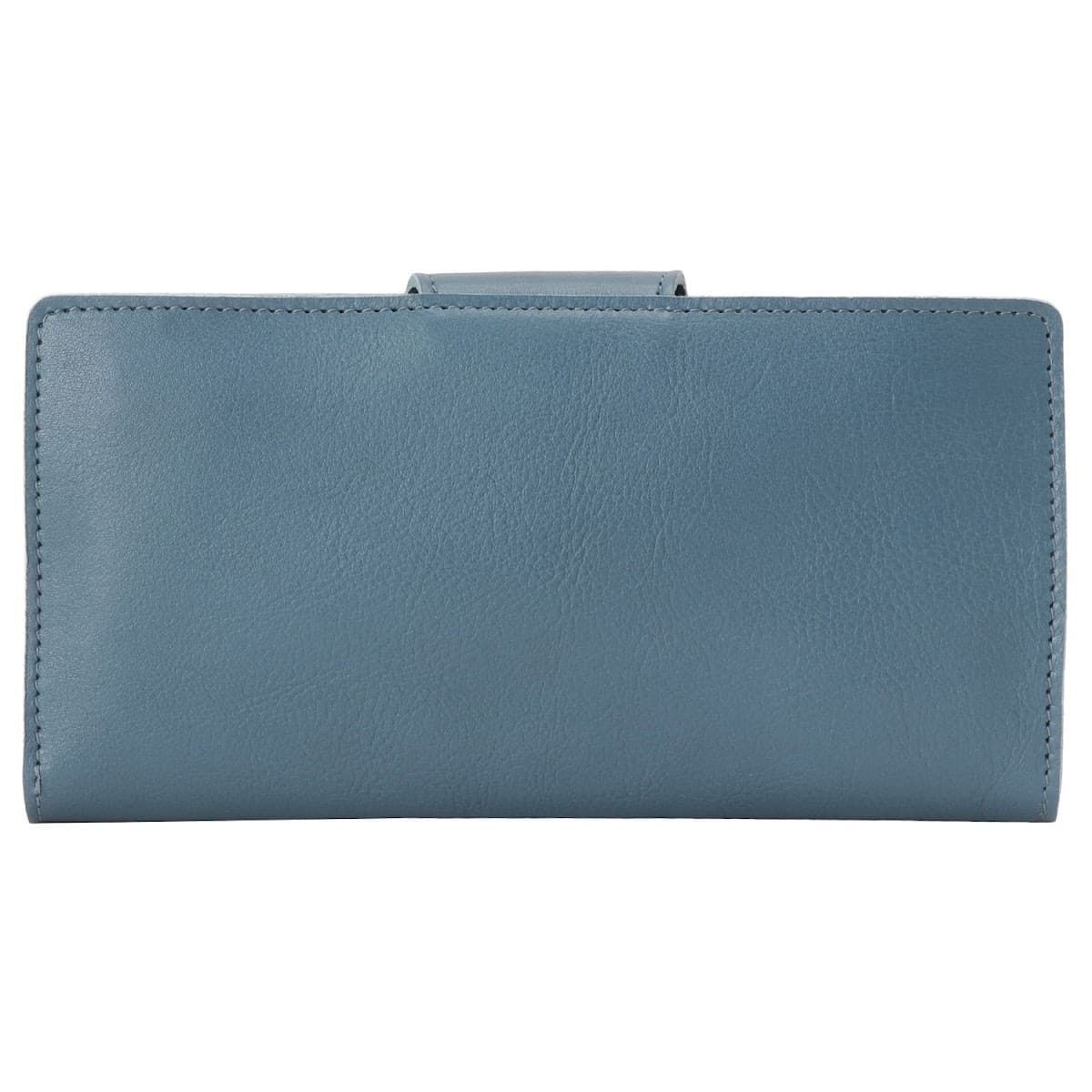 イルビゾンテ 長財布 二つ折り BLU DENIM SCW092 PV0001 BL312B イルビゾンテ 財布 IL BISONTE レディース メンズ ユニセックス