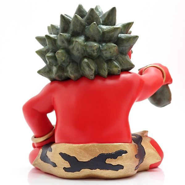 ふるさと納税】 MOMOTARO Figure 瀧下和之 氏「鬼フィギュア（緑）」数量限定【各色50体 シリアルNo.001～050】緑色 green  現代アート コレクター 限定 コレクション ユニークな桃太郎の世界 - 熊本県美里町｜ふるさとチョイス - ふるさと納税サイト