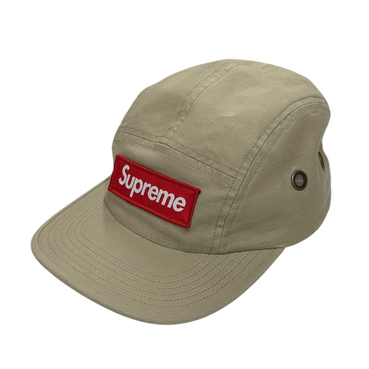 Supreme 25SS Military Camp Cap 赤ボックスロゴミリタリー