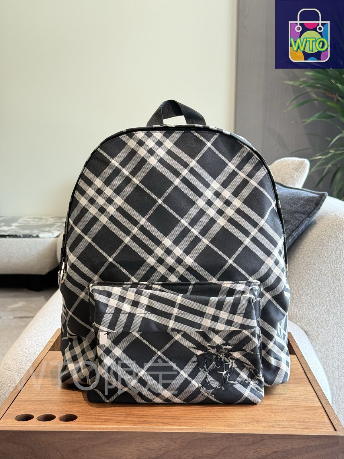 Burberry ロゴパターン バックパック 楽天市場】BURBERRYバーバリーリュックバーバリーロゴ バック