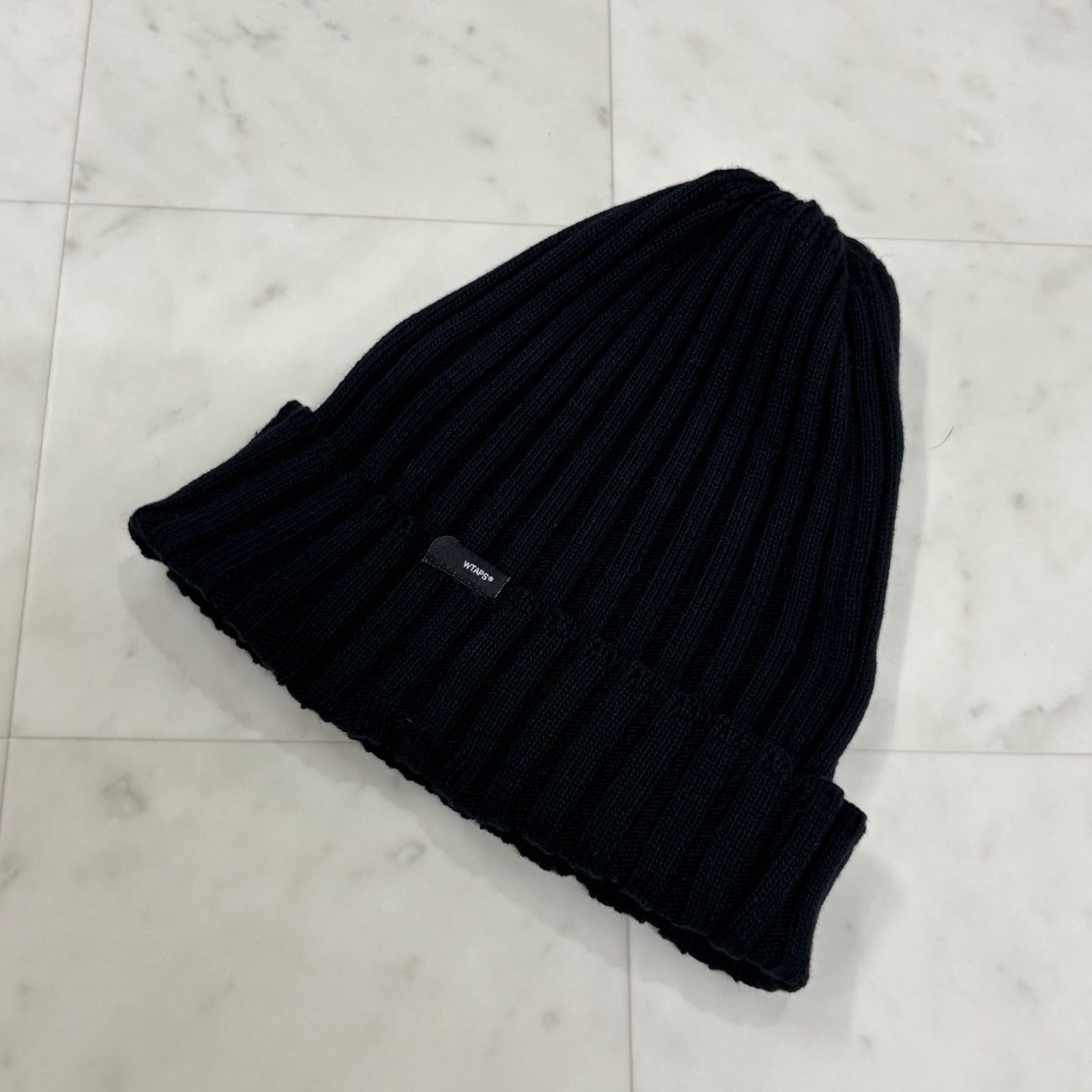 ☆WTAPR ダブルタップス ニットキャップ ニット帽 ブラック