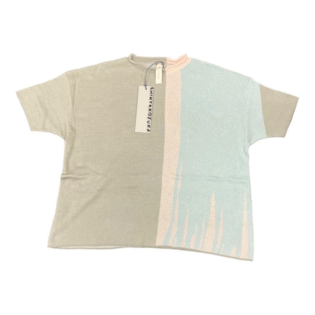 新品未使用タグ付】SHINYAKOZUKA / アブストラクトニットTEE
