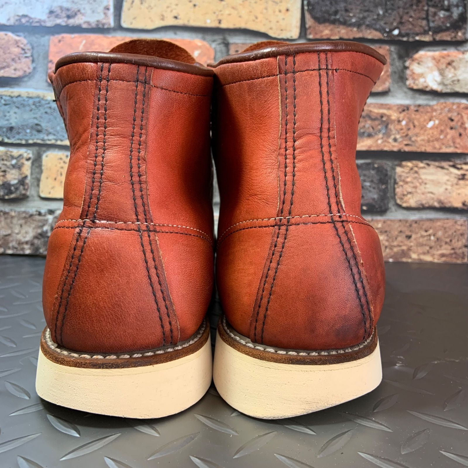 ト*ー様 レッドウィング　8875 四角犬　犬タグ ☆REDWING 8875 表四角犬タグ 1996年製 US7.5E (24E12) 希少モデル