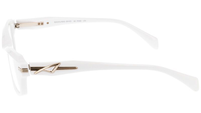 サムライ翔 メガネ フレーム SS-TR503 ＃LTD ホワイト ゴールド