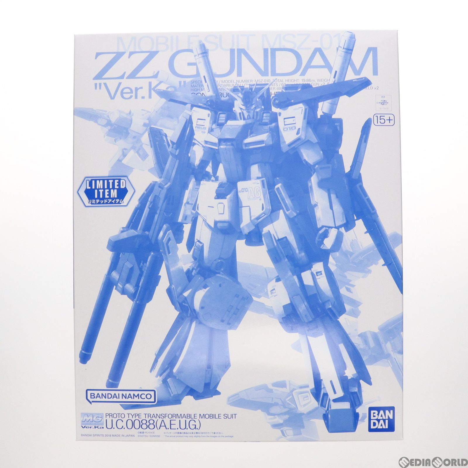 イベント限定 MG 1/100 MSZ-010 ダブルゼータガンダム Ver.Ka クリア 