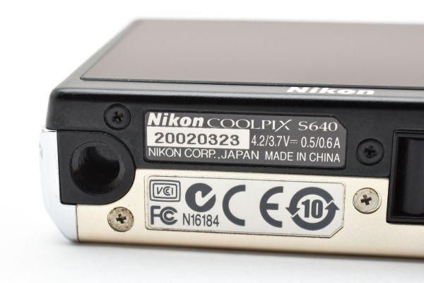 良品 ｜ Nikon COOLPIX S640 クールピクス デジタル｜K068 - メルカリ