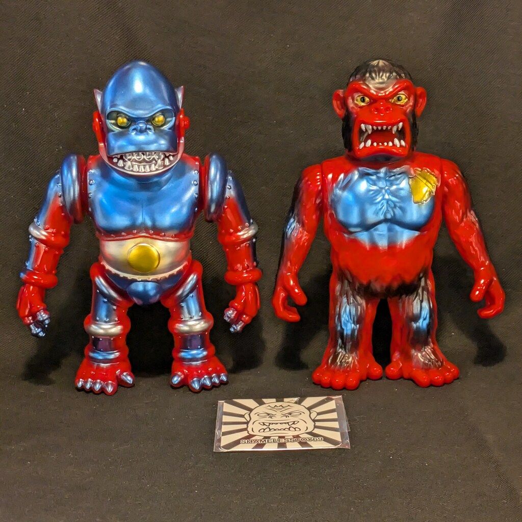 その他 shamelesstoy69 King Robo VS MechaGorilla shamelesstoy69 MECHA GORILLA 67 vs KING KONG 20 ver.3 SET 赤成型