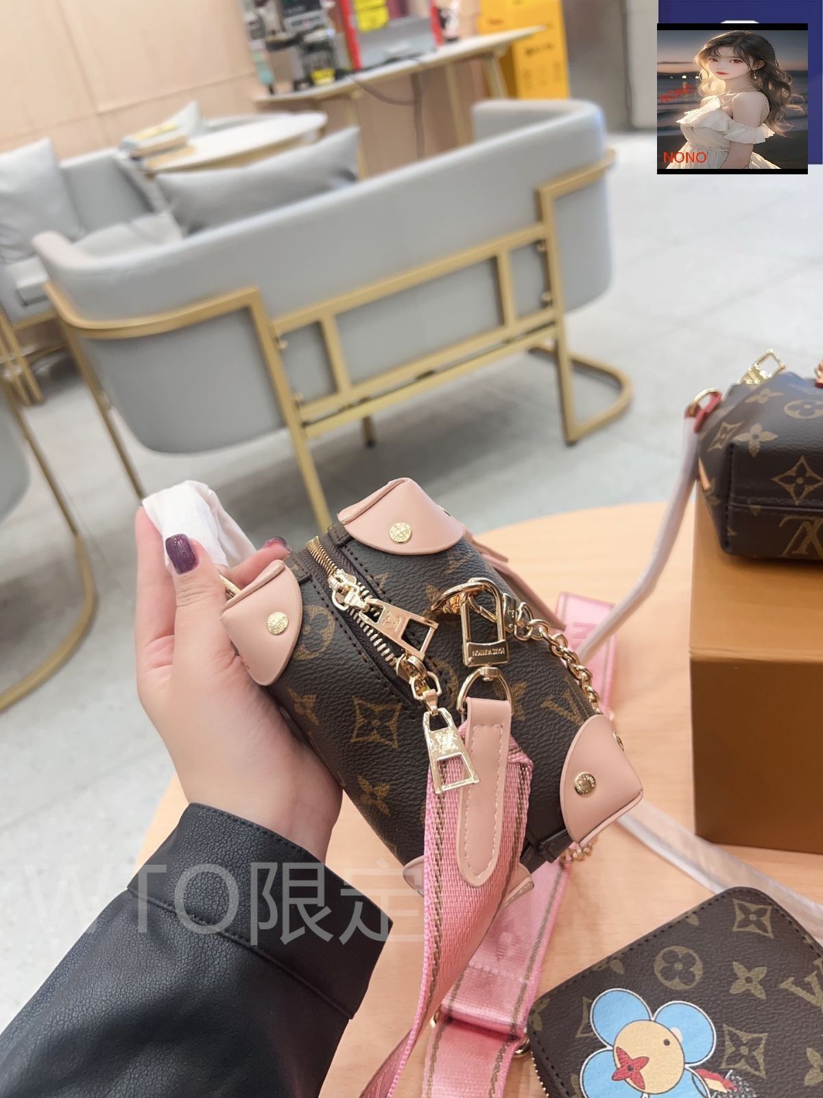 本日特価] TOP New 2025 高品質3点セット - Lv ピンクボックス