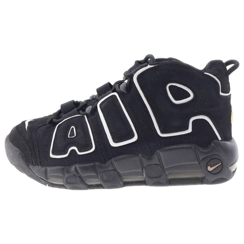 NIKE (ナイキ) AIR MORE UPTEMPO エア モア アップテンポ ハイカットスニーカー ブラック US10/28cm 414962-002