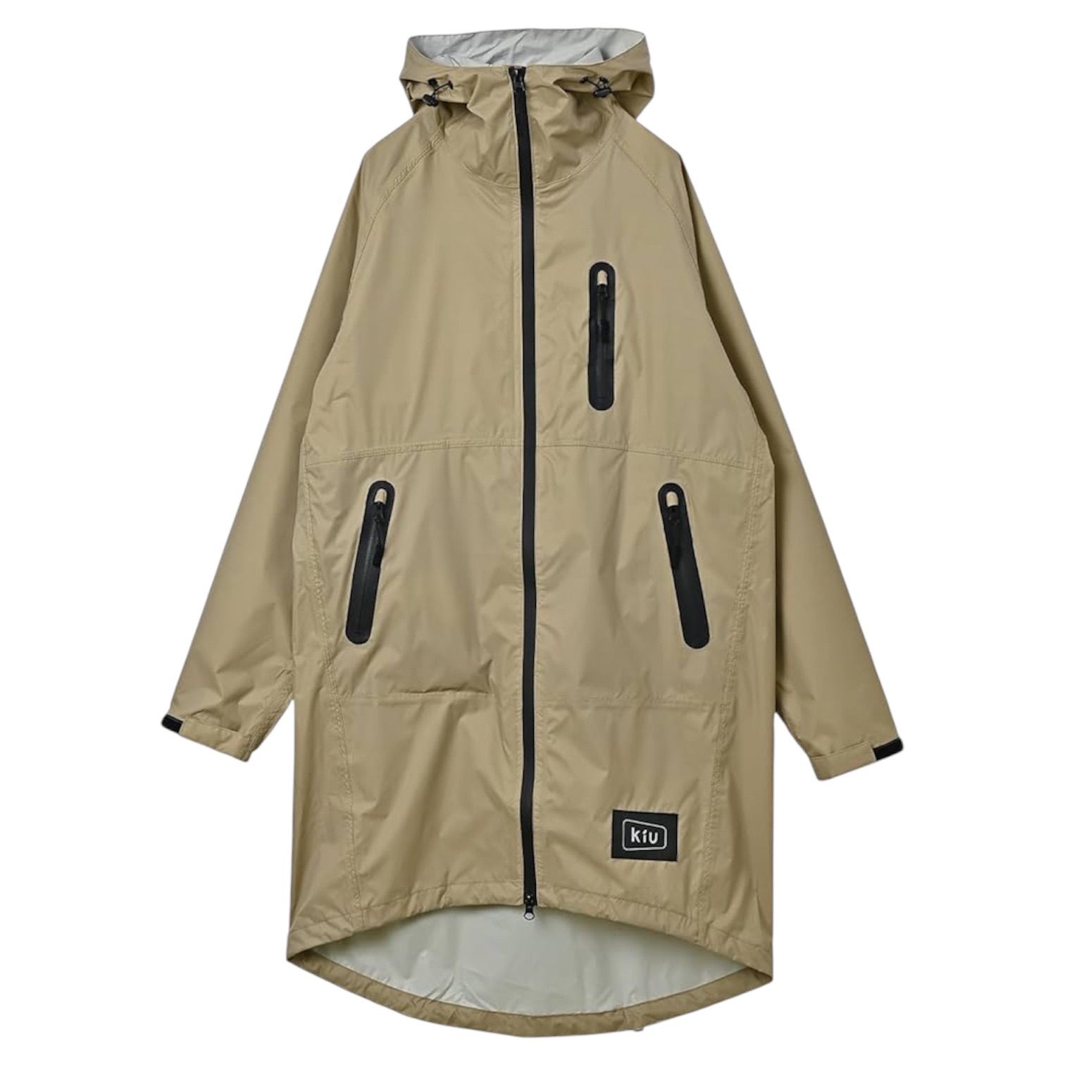 2025最新 KiU キウ キウレインジップアップ KiU RAIN ZIP UP wpc 撥水 超軽量 収納袋 耐水 カッパ コート 雨具 レインポンチョ アウトドア キャンプ フェス スポーツ観戦 スポーツ レジャー 通勤 通学 送り迎え 自転車