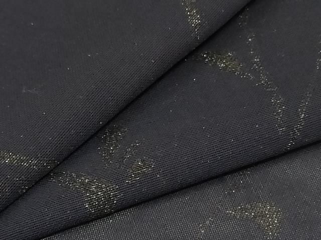 平和屋着物＊夏物　小紋　紗　枝花文　銀糸　正絹　逸品　AABA6515jd 平和屋着物＊夏物 絽綴れ つけ帯 枝花文 金銀糸 正絹 逸品