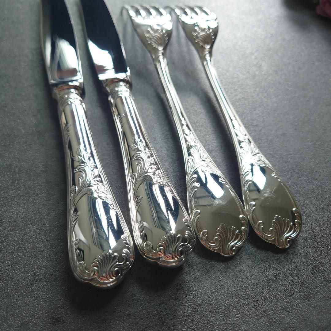 美品 クリストフル マルリー テーブルサイズ 未開封含む 9点 希少 クリストフル マルリー スタンダードサイズ 未開封含む 18点